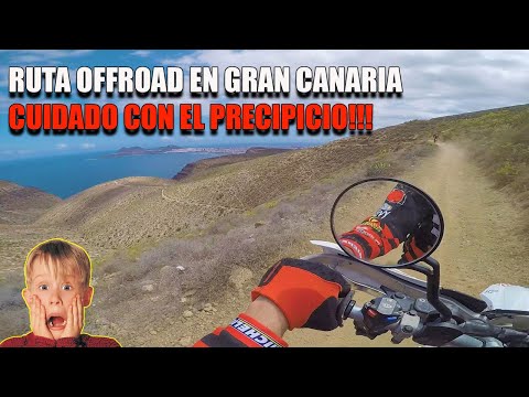 Ruta OFFROAD en GRAN CANARIA con JOSIAS SANTANA. Conduciendo por acantilados!