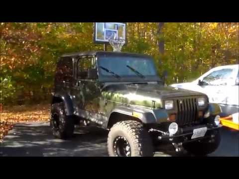 Jeep YJ Sport Bar Cover and Small Parts Installation