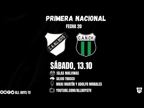 ALL BOYS vs. Nueva Chicago  - Primera Nacional 2022 - Fecha #20