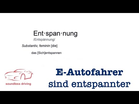 Elektroautofahren entspannt