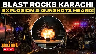 Karachi LIVE | Explosion And Heavy Gunfire Reported Near Rangers Offices In Pakistan