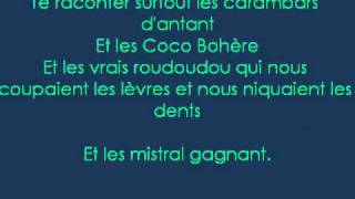 Renaud - Mistral Gagnant + Lyrics