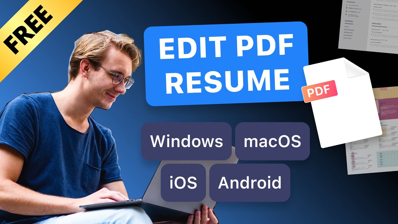 How to Edit Resume in PDF for Free