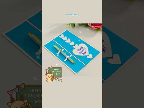 Beautiful DIY Gift & Card For Teacher’s🥰✏️ Best Teachers day gift & Card #short #shorts #viral #diy