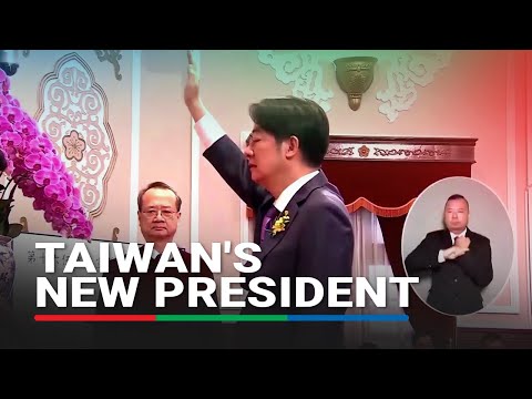 Taiwan swears in new president as China pressure grows