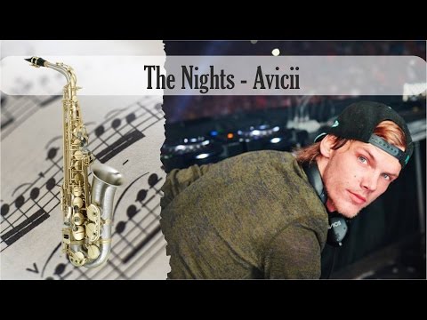 Partitura The Nights - Avicii Saxofón Alto