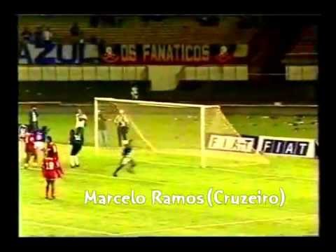 Cruzeiro 2 x 1 (5x3) El Nacional pelas Oitavas-de-Final da Libertadores de 1997 (14/05/1997)