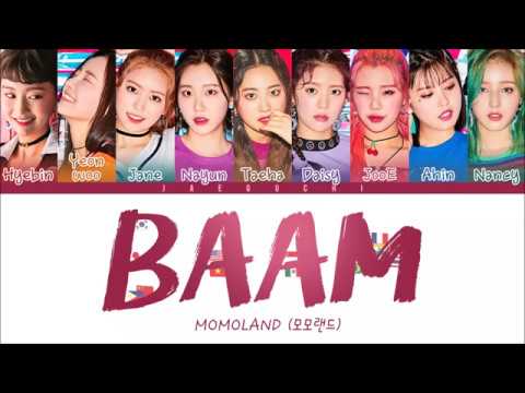 MOMOLAND(모모랜드) - BAAM (Color Coded Lyrics Eng/Rom/Han)