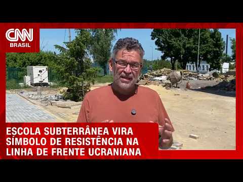Direto da Ucrânia: CNN Brasil mostra escola subterrânea | BASTIDORES CNN