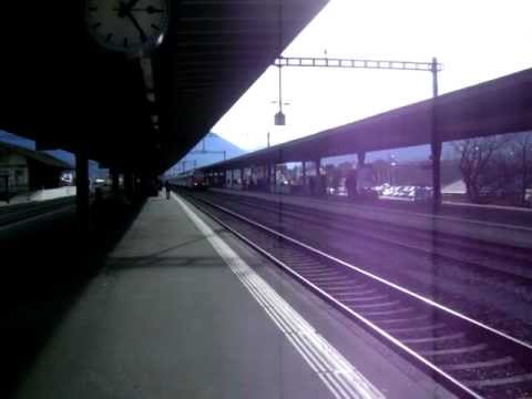 Arrivé en gare de Landquart