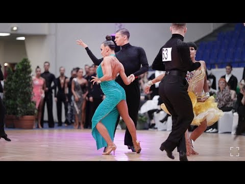 Konstantin Gorodilov - Dominika Bergmannova, EST | 2019 WDSF European Latin - R1 C