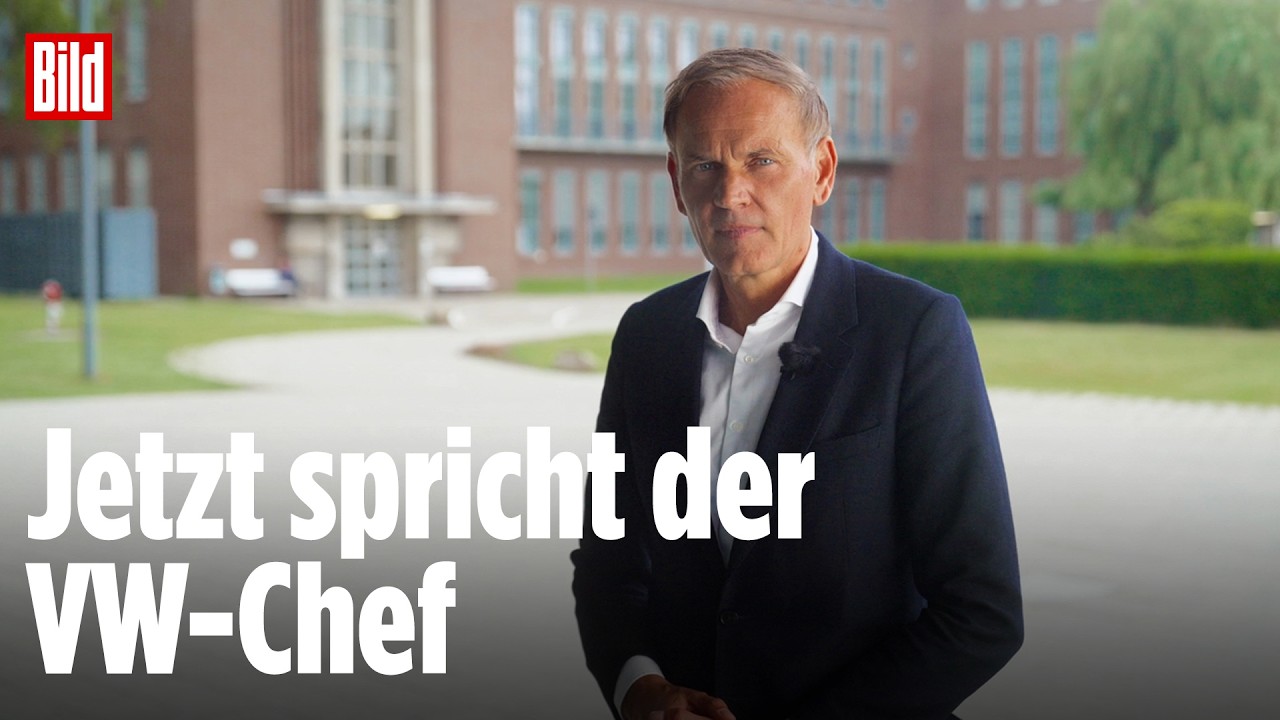 Offizielles Statement: Jetzt äußert sich VW-Chef Blume zur Krise