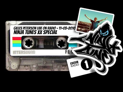 Gilles Peterson Worldwide live on BBC radio - Ninja Tunes XX Special