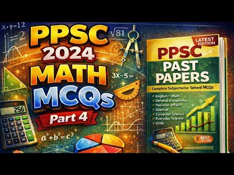 PPSC 2024 Math MCQs Part 4 | 90% Students Fail This Question 😱 | prime academy