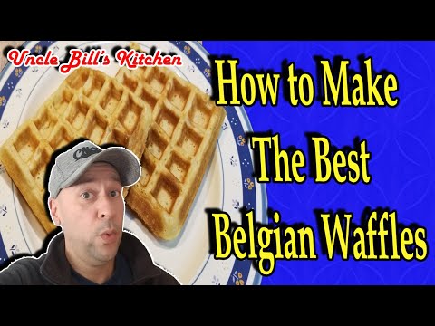 How to Make The Best Belgian Waffles