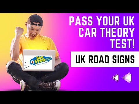 The Ultimate UK Road Signs Guide for the 2024 Driving Theory Test | BeeFree.co.uk