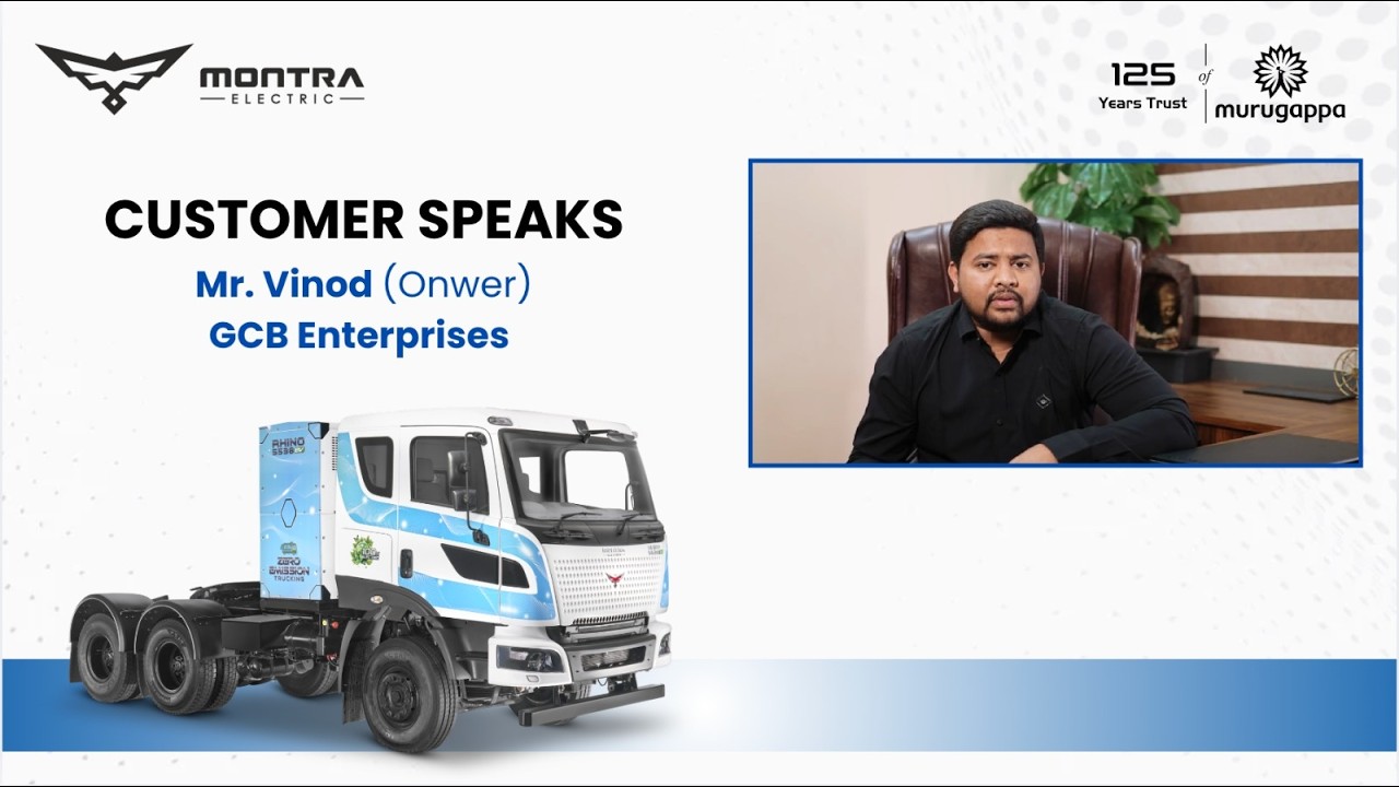GCB Enterprises Owner Vinod G on Rhino 5538EV | Electric Truck Transport