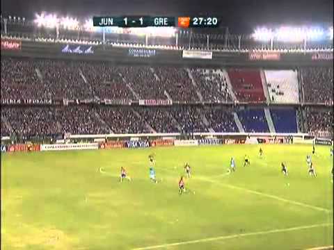 O Gol que nem Pele e nem Rodolfo fizeram-JUNIOR B.-COL 2 X 1 GRÊMIO- taça Libertadores 2011