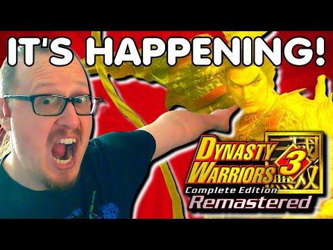 OMG DYNASTY WARRIORS 3 REMASTERED IS A THING!!!!
