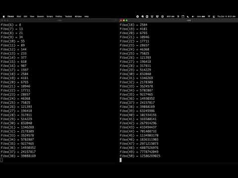 Recursion and Memoization