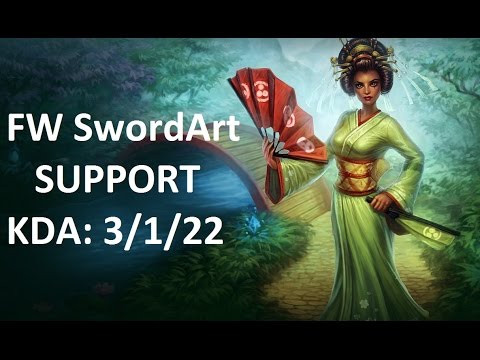 FW SwordArt - Karma - Support - KR LOL Master 422LP