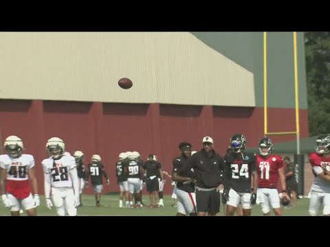 Starters prep for first preseason action | Falcons training camp