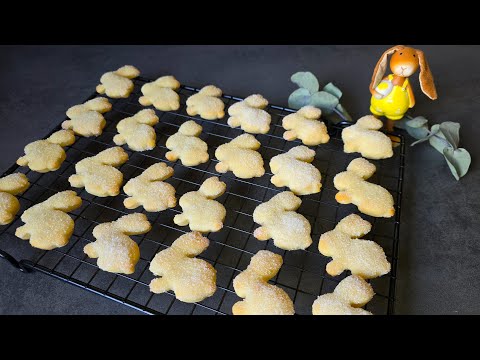 Fluffige Quarkhäschen 🐇 Oster Rezept 🐰 Super weiche Quarkhasen backen