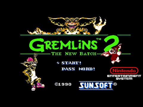 Gremlins 2: The New Batch (1990) NES Longplay