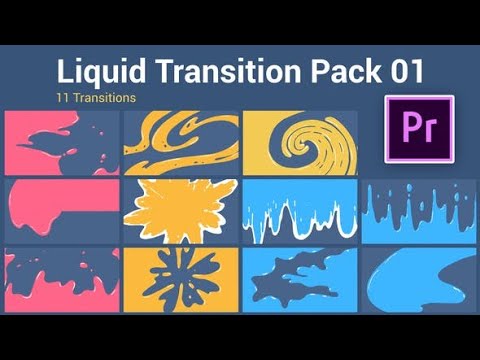 Liquid Transition Pack | Premiere Pro Template