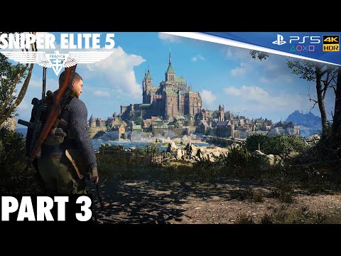 Sniper Elite 5 MISSION 3: Spy Academy - Beaumont-Saint-Denis | PS5 4K HDR
