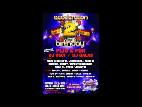 DJ Brad D - Acceleration 2nd Birthday Promo Set - 10.11.12