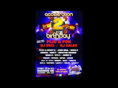DJ Brad D - Acceleration 2nd Birthday Promo Set - 10.11.12