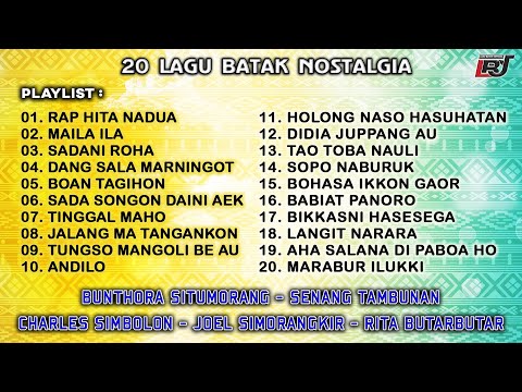 Lagu Batak Nostalgia Charles Simbolon & Rita Butarbutar, Bunthora & Senang Tambunan,Joel Simorangkir