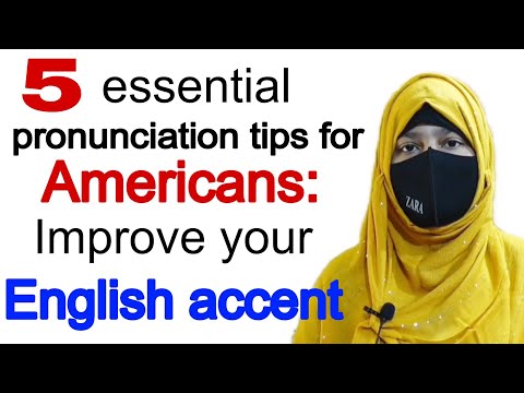 5 essential pronunciation tips for Americans: improve your English accent/ Isha English Academy