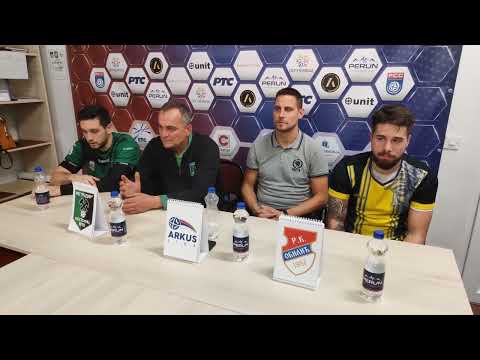 ARKUS liga 10. kolo (M) / Rudar - Obilić / Izjave aktera meča nakon utakmice