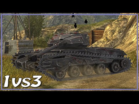 #WoTBlitz 1v3 / Lycan / 6 frags / 4.8k dmg *SR