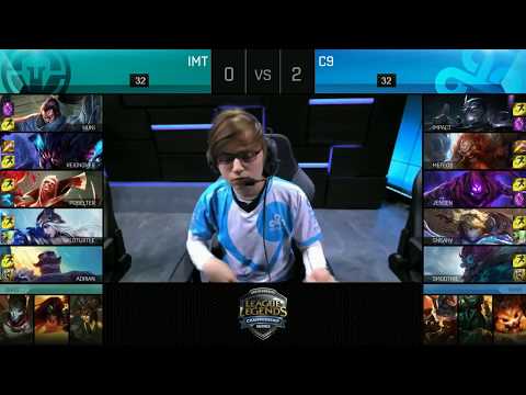 IMT Huni Yasuo VS C9 Impact Shen Game 3 Highlights  - 2016 NA Regional Qualifier