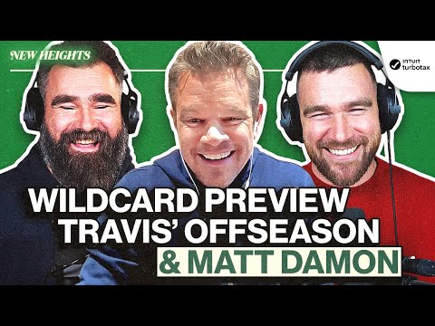 Offseason Plans, Wildcard Preview & Matt Damon on Brady, Affleck Bromance & Career Odyssey | EP 174