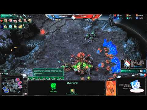 StarCraft 2 MLG MvP Day 1 - Stork [P] vs [Z] Idra [Game 1]
