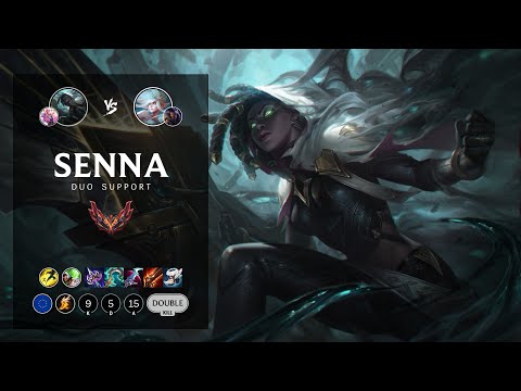 Senna Support vs Janna - EUW Grandmaster Patch 12.19