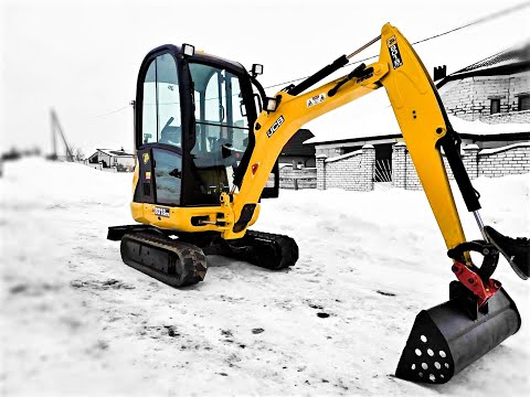 Обзор мини экскаватора JCB 8018