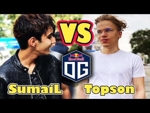 Who's Best MID LANER for OG??? — SumaiL Void Spirit vs Topson Faceless Void Mid Lane DOTA 2
