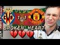 MAN UTD FAN GOES CRAZY REACTING TO VILLAREAL 1-1 MANCHESTER UNITED EUROPA LEAGUE FINAL