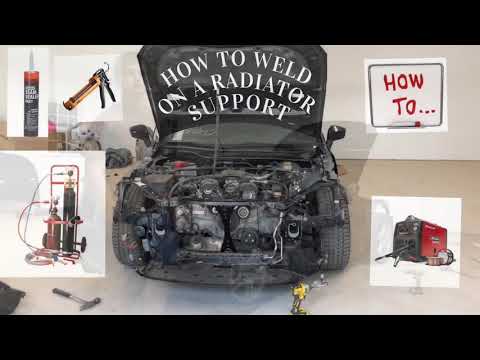 How to Replace a Radiator Support