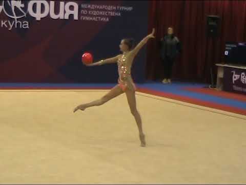 Arina Romanova Ball Sofia Cup 2019 F