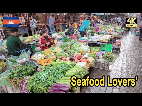 Chbar Ampov Market Phnom Penh | Seafood Lovers’ Street Food Heaven