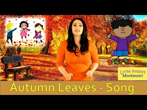 Autumn Leaves are Falling Down - preschool song for children