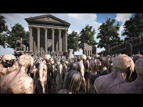 5 000 JOHN WICK vs 1 MILLION ZOMBIES UEBS 2 Ultimate Epic Battle Simulator 2