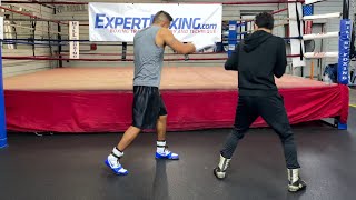Boxing Shoulder Roll Defense - WITH FOOTWORK