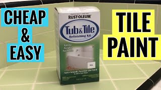 How to Video: How to Paint Ceramic Tiles - Rust-Oleum Tub and Tile Refinishing Kit!